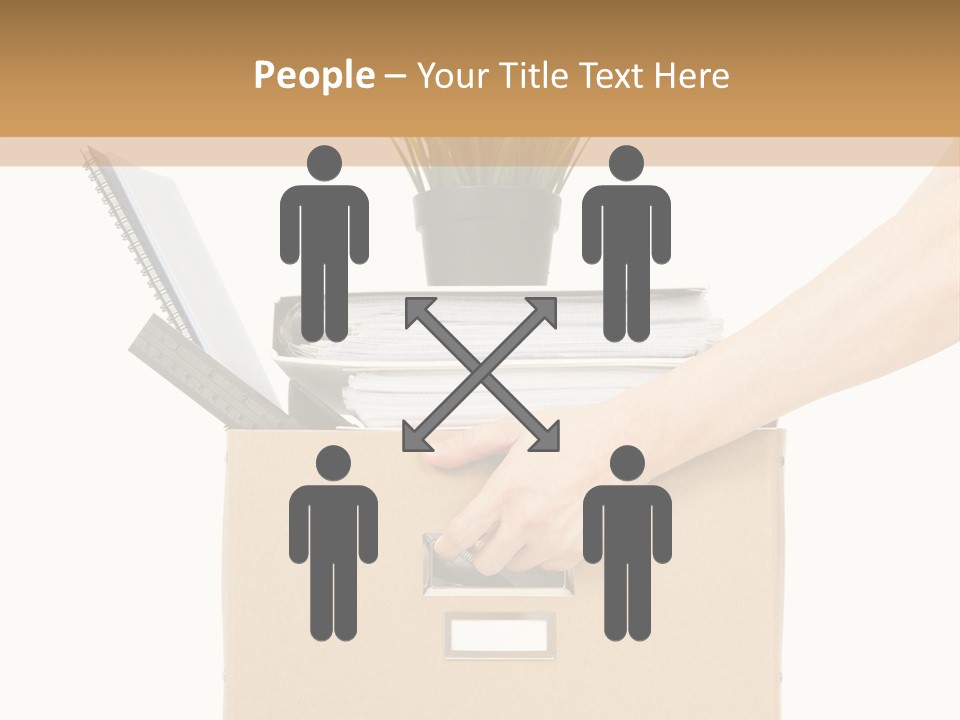 Business Hold Disappointed PowerPoint Template