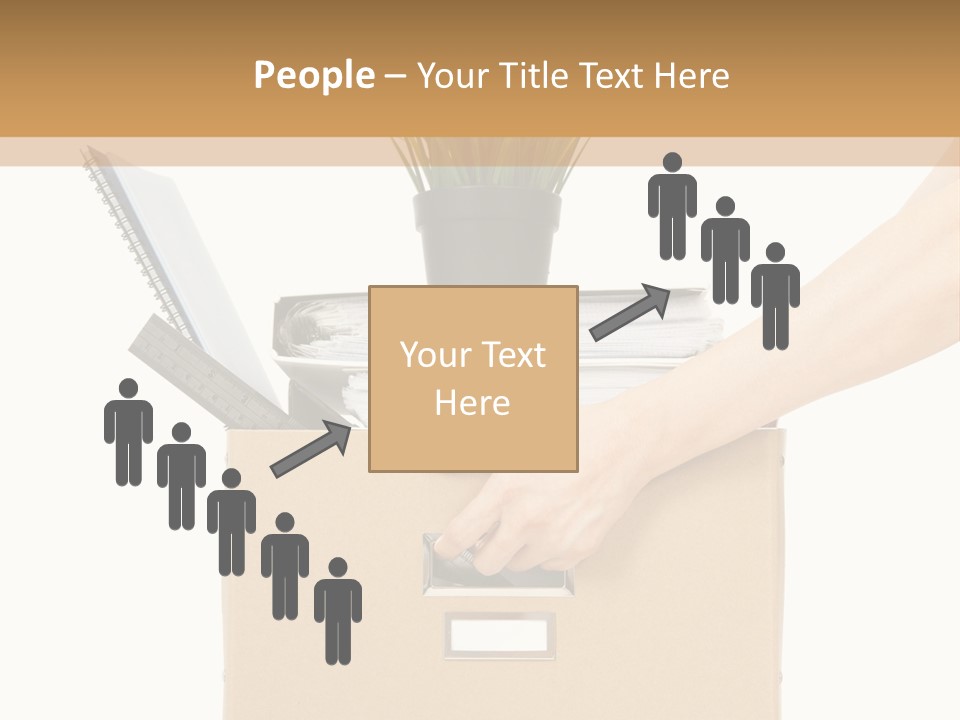 Business Hold Disappointed PowerPoint Template