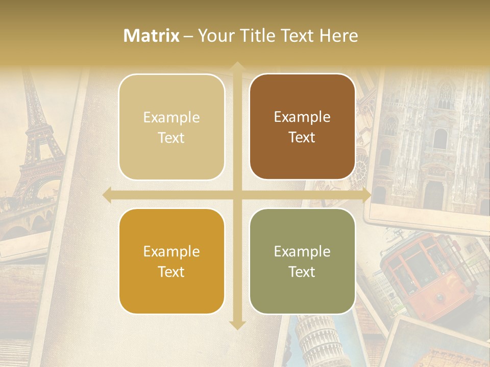 Layouts Rome Scrap PowerPoint Template