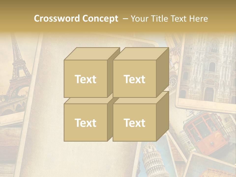 Layouts Rome Scrap PowerPoint Template