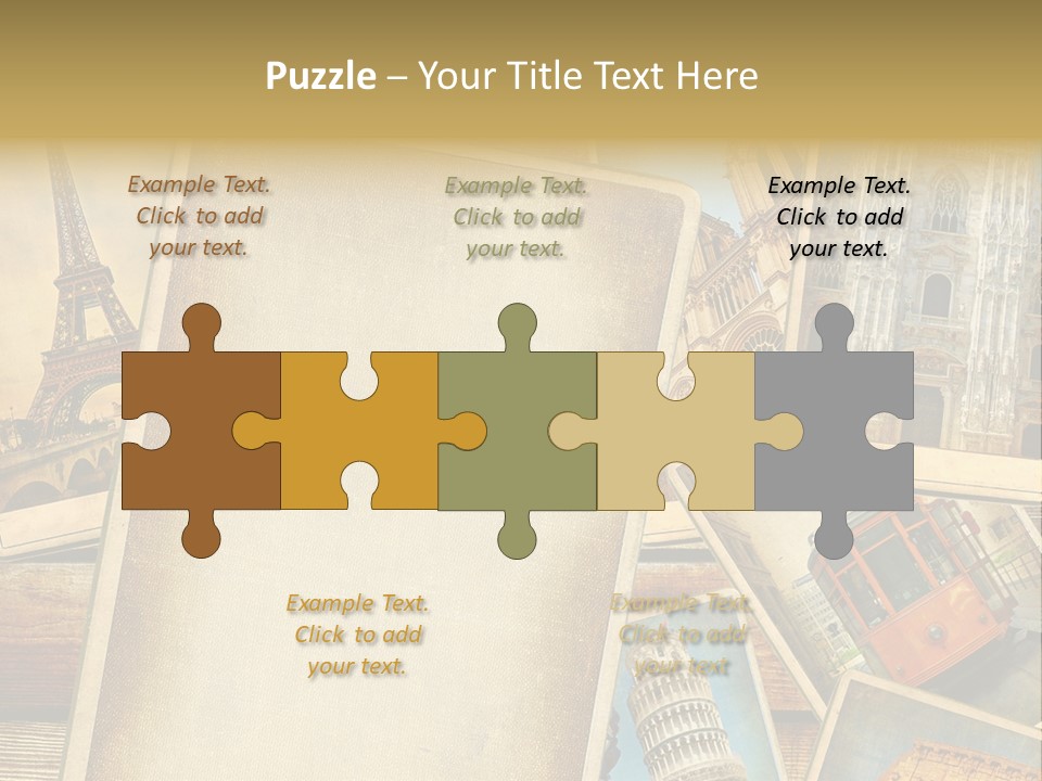 Layouts Rome Scrap PowerPoint Template