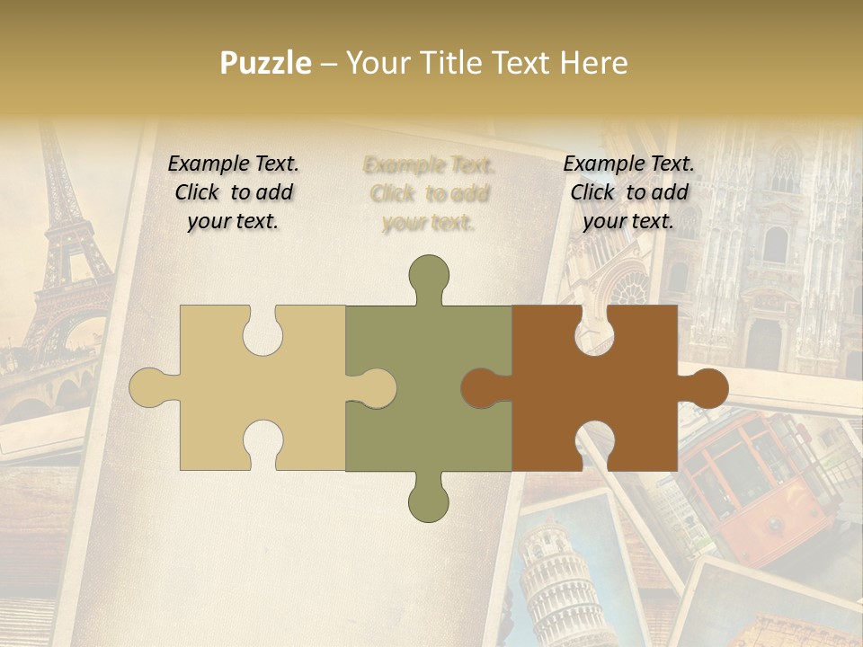 Layouts Rome Scrap PowerPoint Template