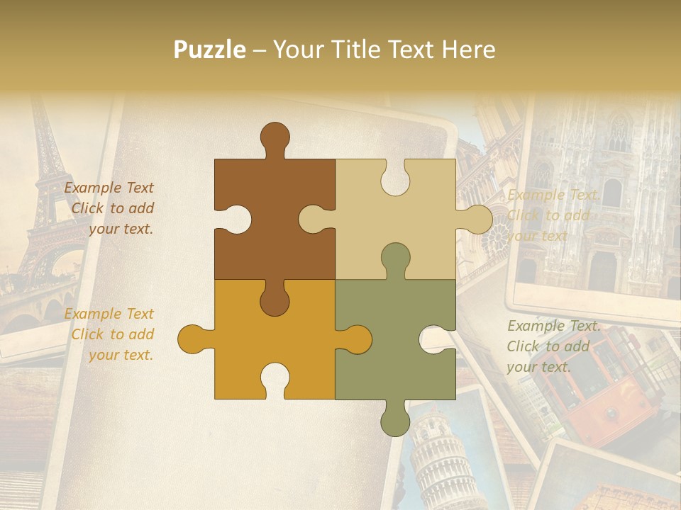 Layouts Rome Scrap PowerPoint Template