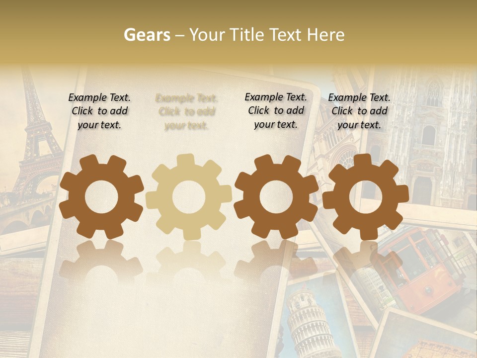 Layouts Rome Scrap PowerPoint Template