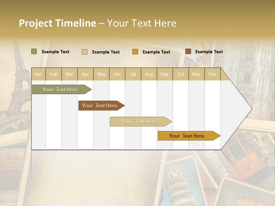 Layouts Rome Scrap PowerPoint Template