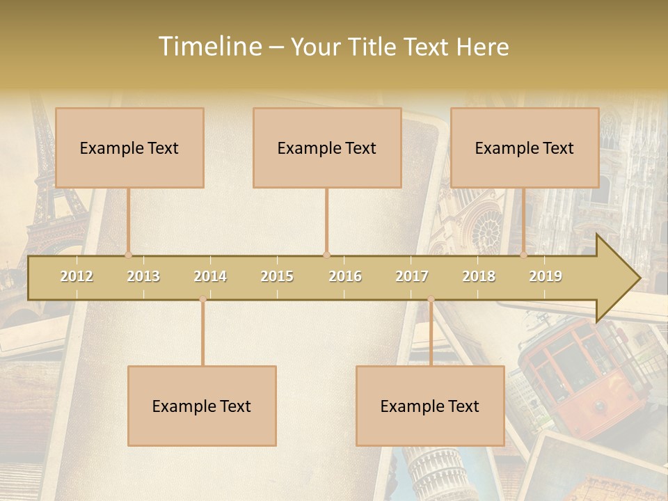 Layouts Rome Scrap PowerPoint Template
