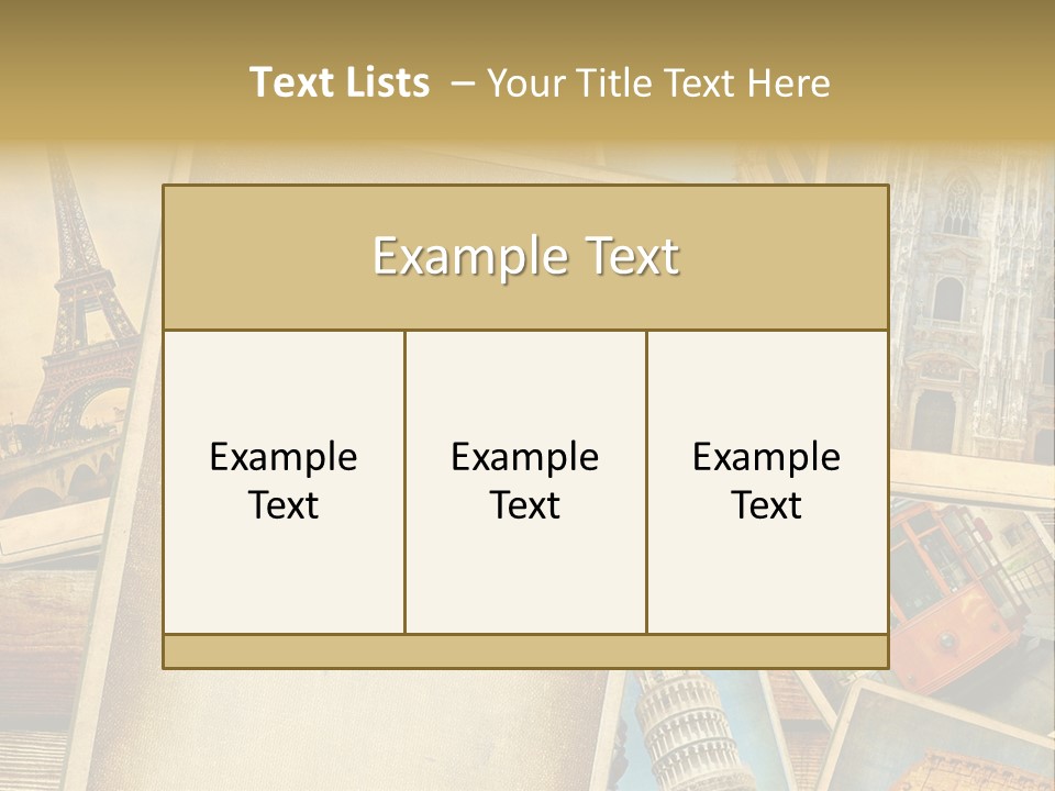Layouts Rome Scrap PowerPoint Template