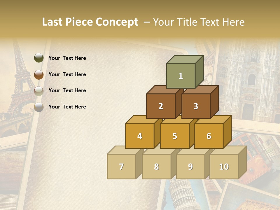 Layouts Rome Scrap PowerPoint Template