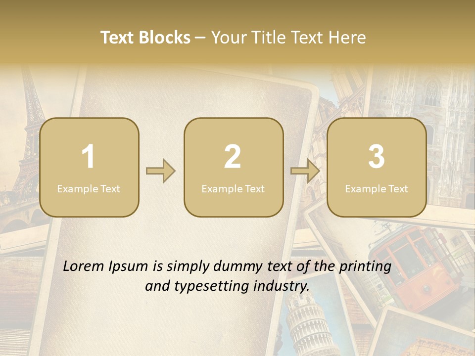 Layouts Rome Scrap PowerPoint Template