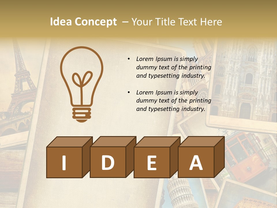 Layouts Rome Scrap PowerPoint Template