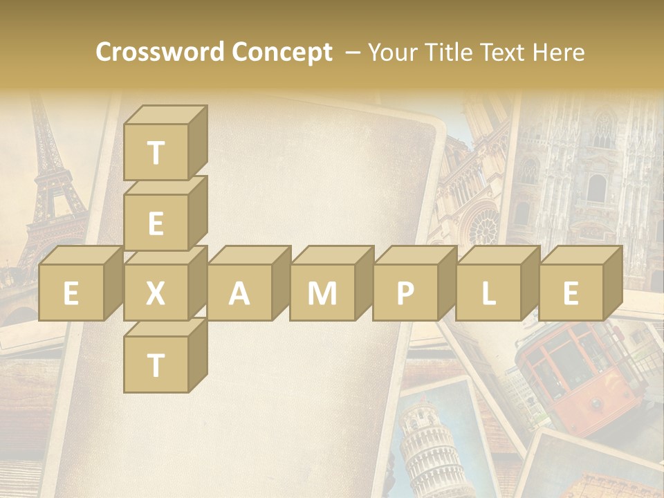 Layouts Rome Scrap PowerPoint Template