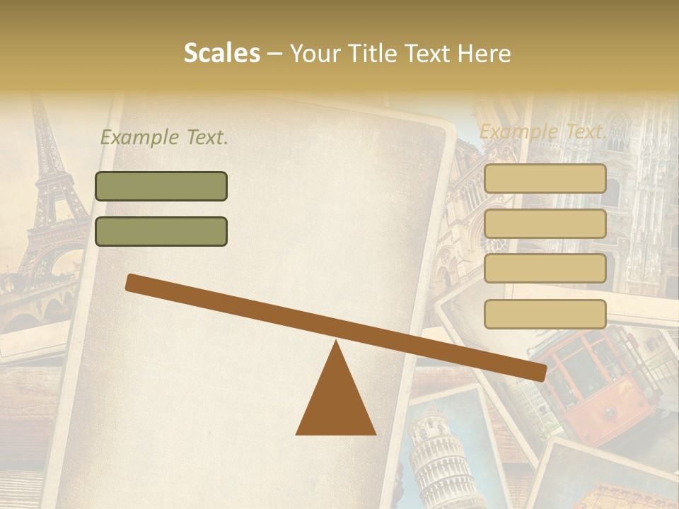 Layouts Rome Scrap PowerPoint Template