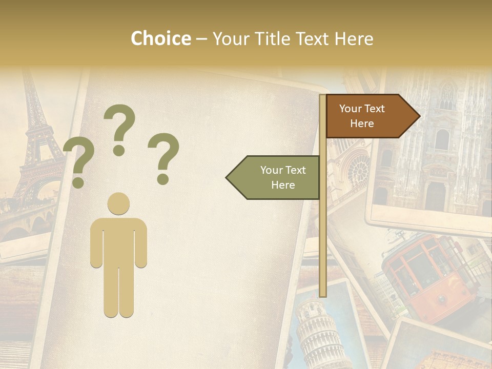 Layouts Rome Scrap PowerPoint Template