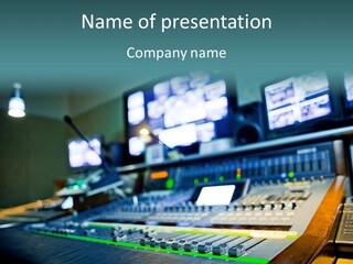 Expertise Musician Line PowerPoint Template