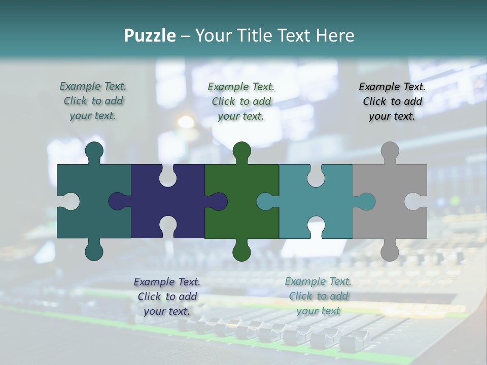 Expertise Musician Line PowerPoint Template
