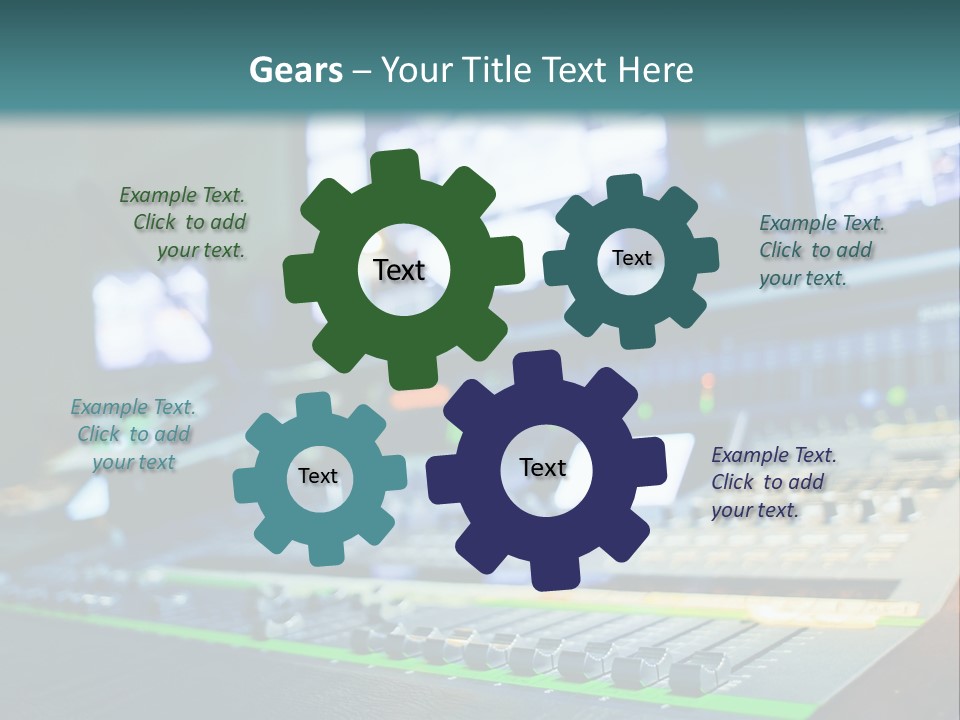 Expertise Musician Line PowerPoint Template