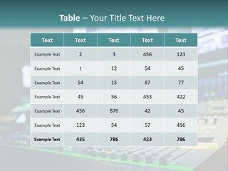 Expertise Musician Line PowerPoint Template