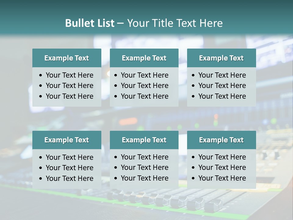 Expertise Musician Line PowerPoint Template