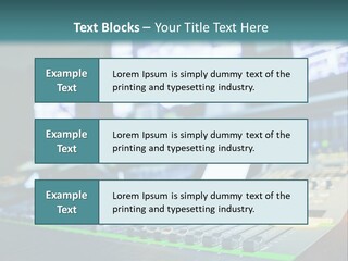 Expertise Musician Line PowerPoint Template
