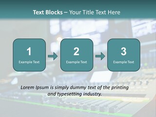 Expertise Musician Line PowerPoint Template