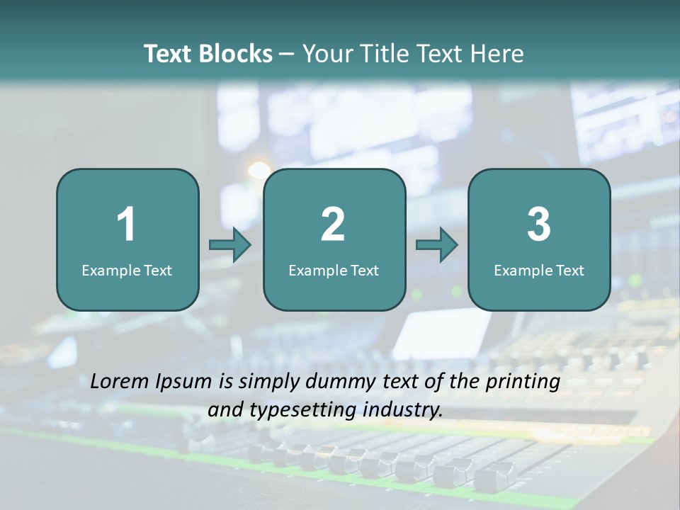 Expertise Musician Line PowerPoint Template