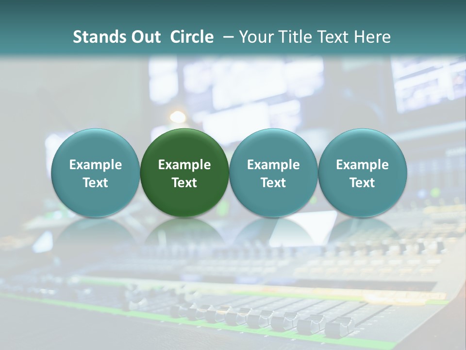 Expertise Musician Line PowerPoint Template