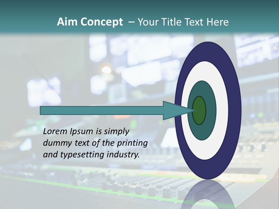 Expertise Musician Line PowerPoint Template