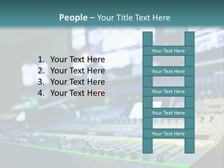 Expertise Musician Line PowerPoint Template