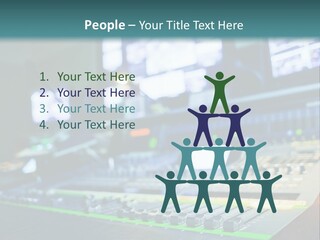 Expertise Musician Line PowerPoint Template