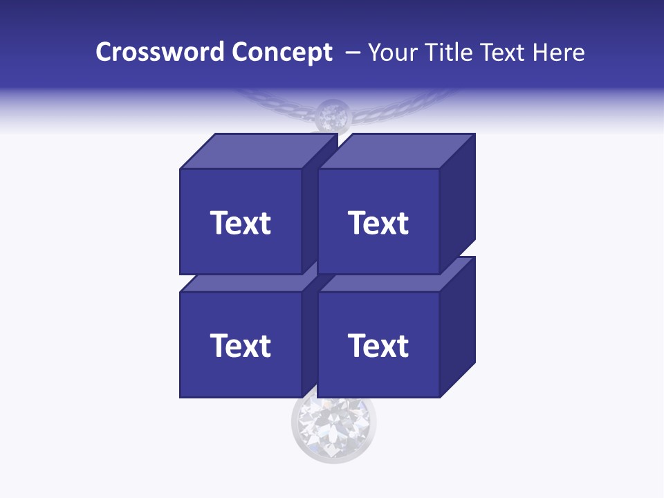 Bead Neck Stone PowerPoint Template