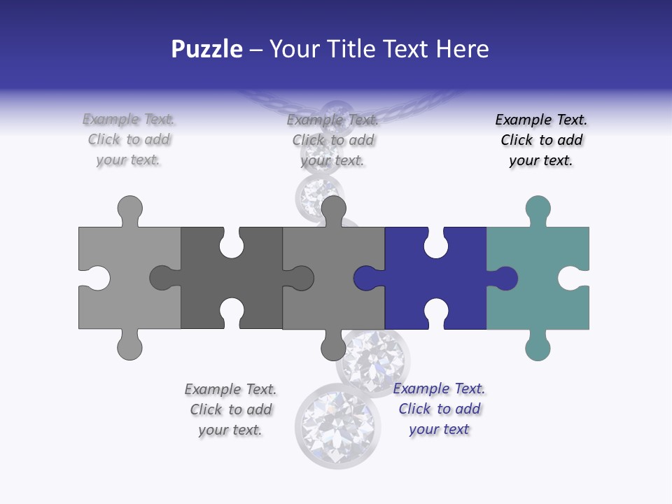 Bead Neck Stone PowerPoint Template