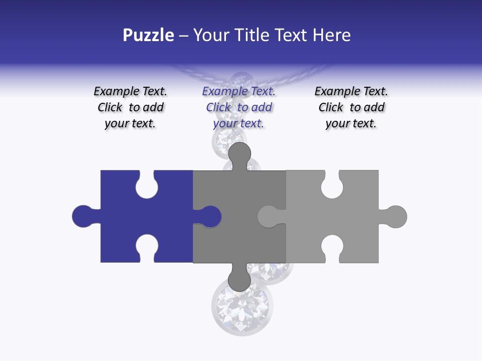 Bead Neck Stone PowerPoint Template