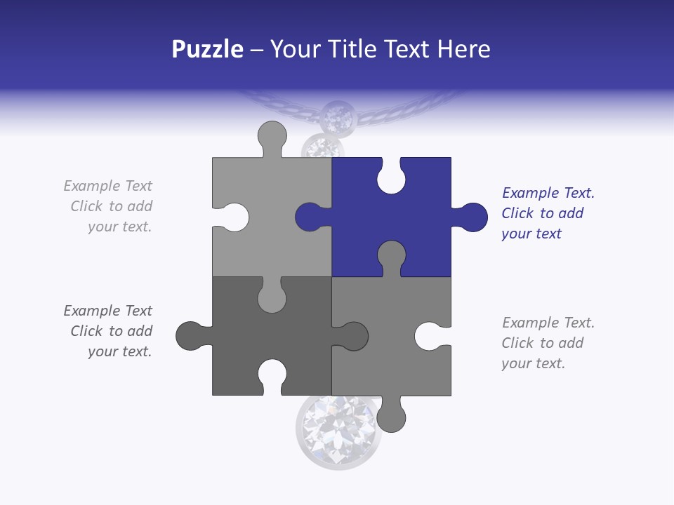 Bead Neck Stone PowerPoint Template