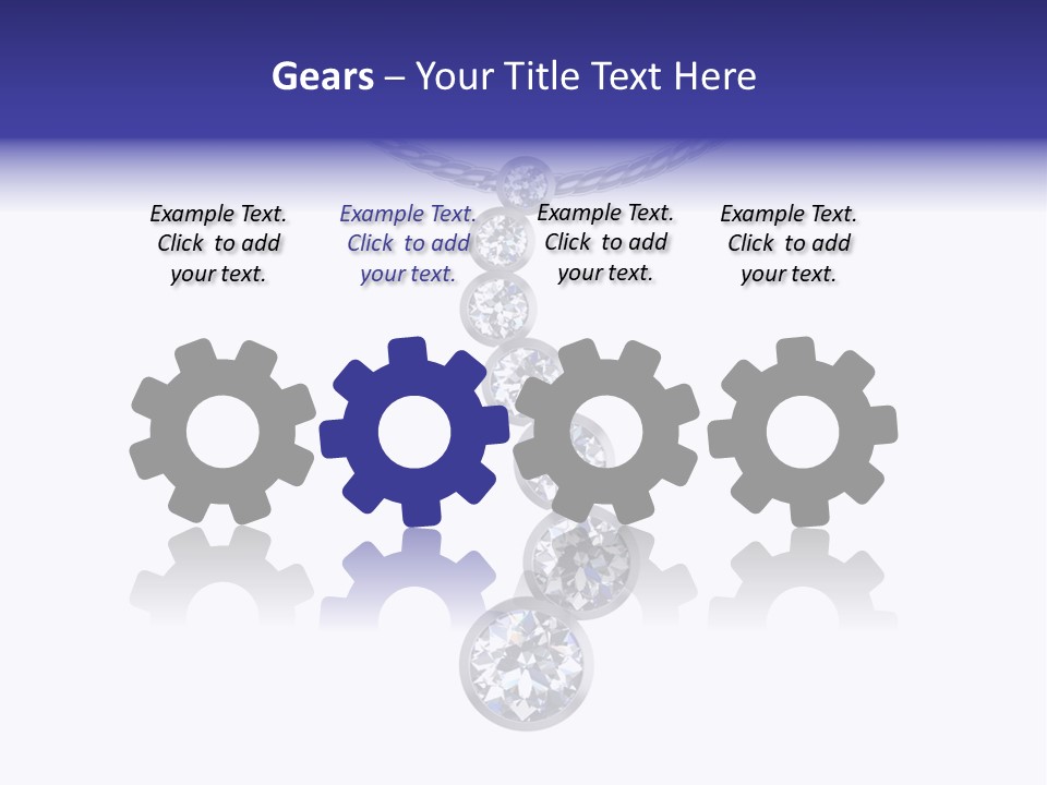 Bead Neck Stone PowerPoint Template