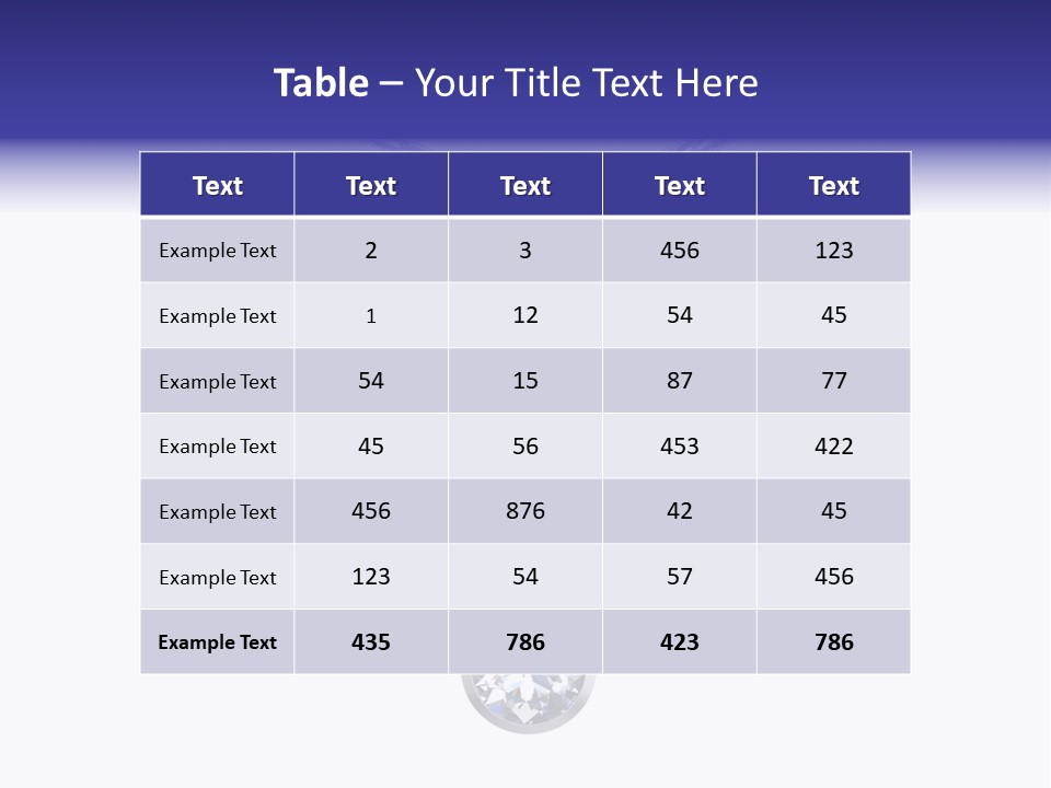 Bead Neck Stone PowerPoint Template