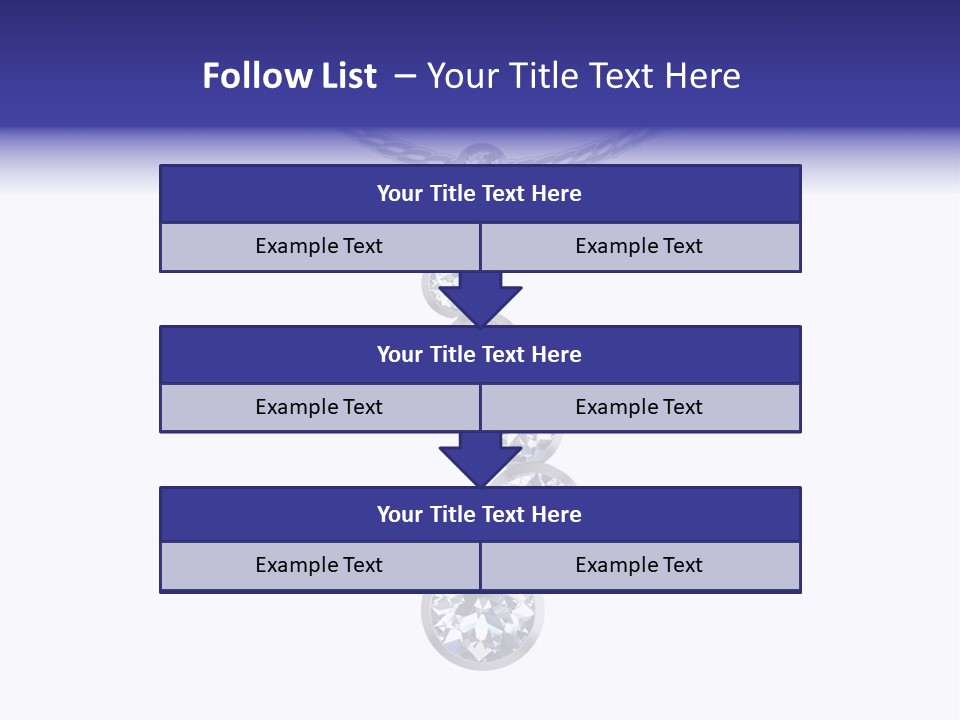 Bead Neck Stone PowerPoint Template