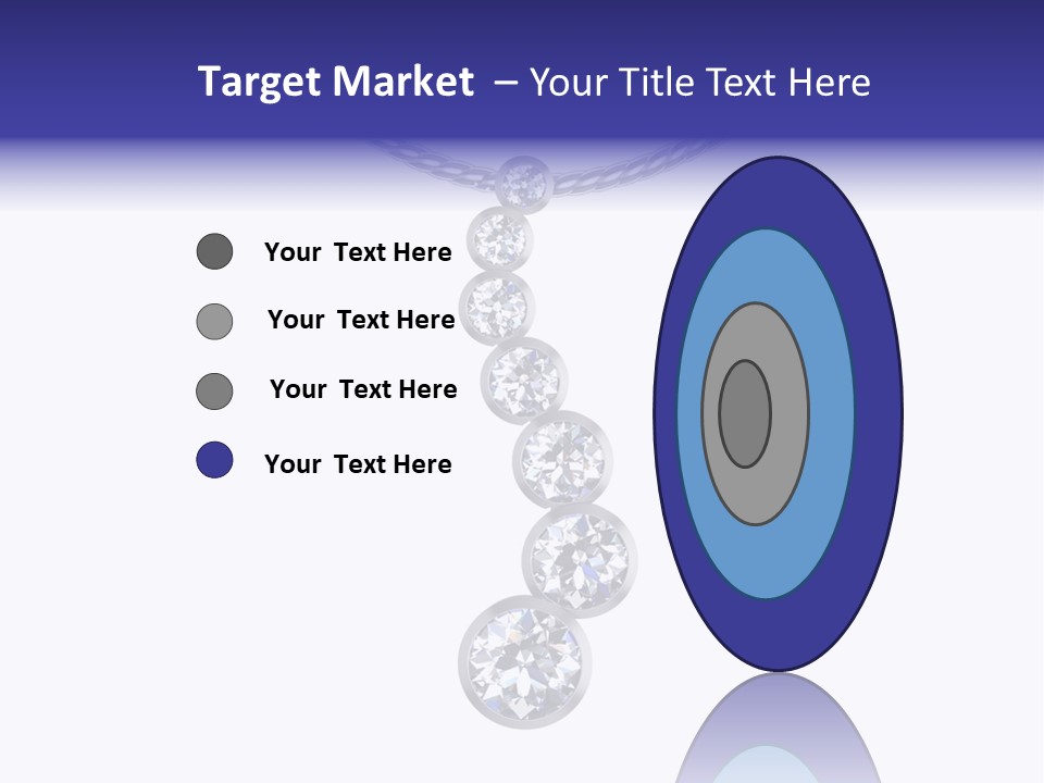 Bead Neck Stone PowerPoint Template