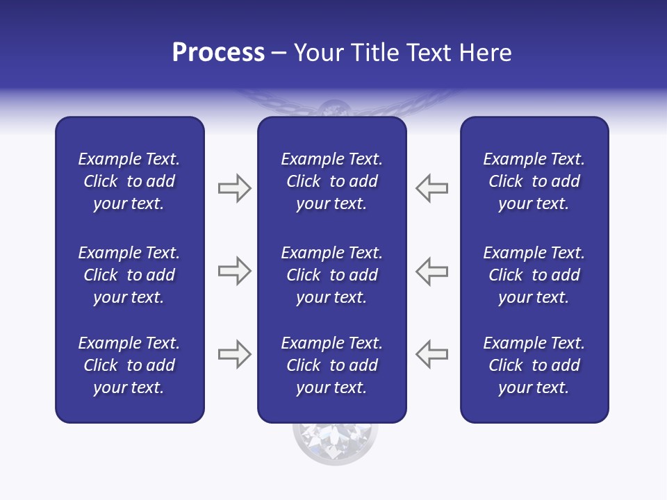 Bead Neck Stone PowerPoint Template