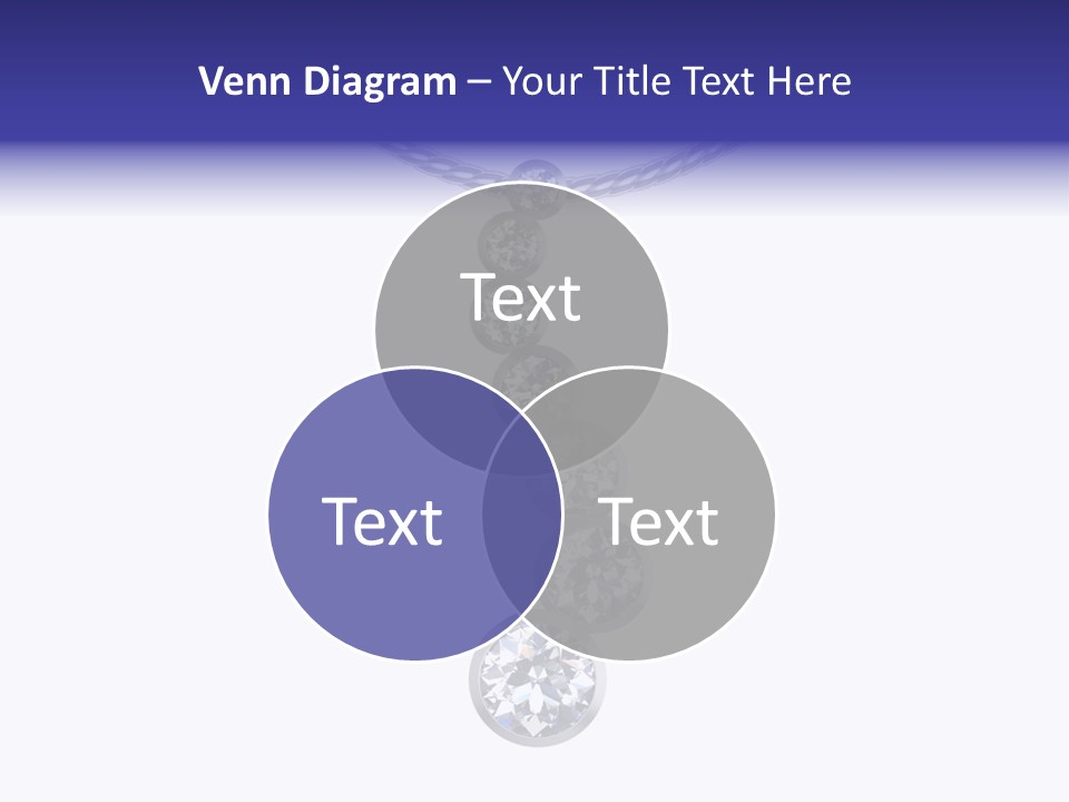 Bead Neck Stone PowerPoint Template