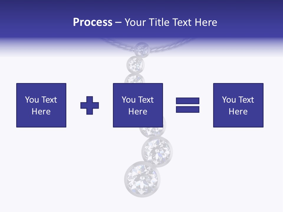 Bead Neck Stone PowerPoint Template