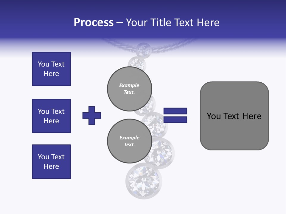 Bead Neck Stone PowerPoint Template