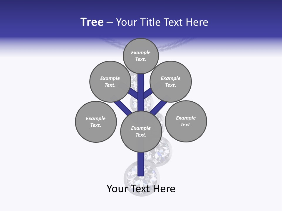 Bead Neck Stone PowerPoint Template