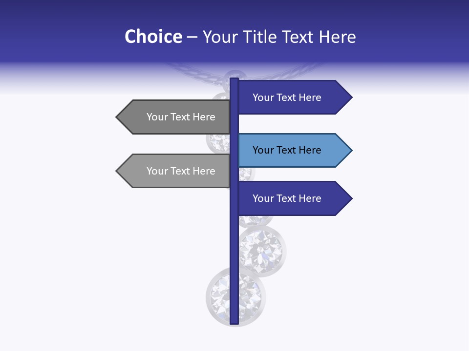 Bead Neck Stone PowerPoint Template