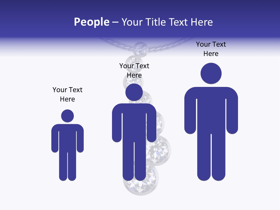 Bead Neck Stone PowerPoint Template