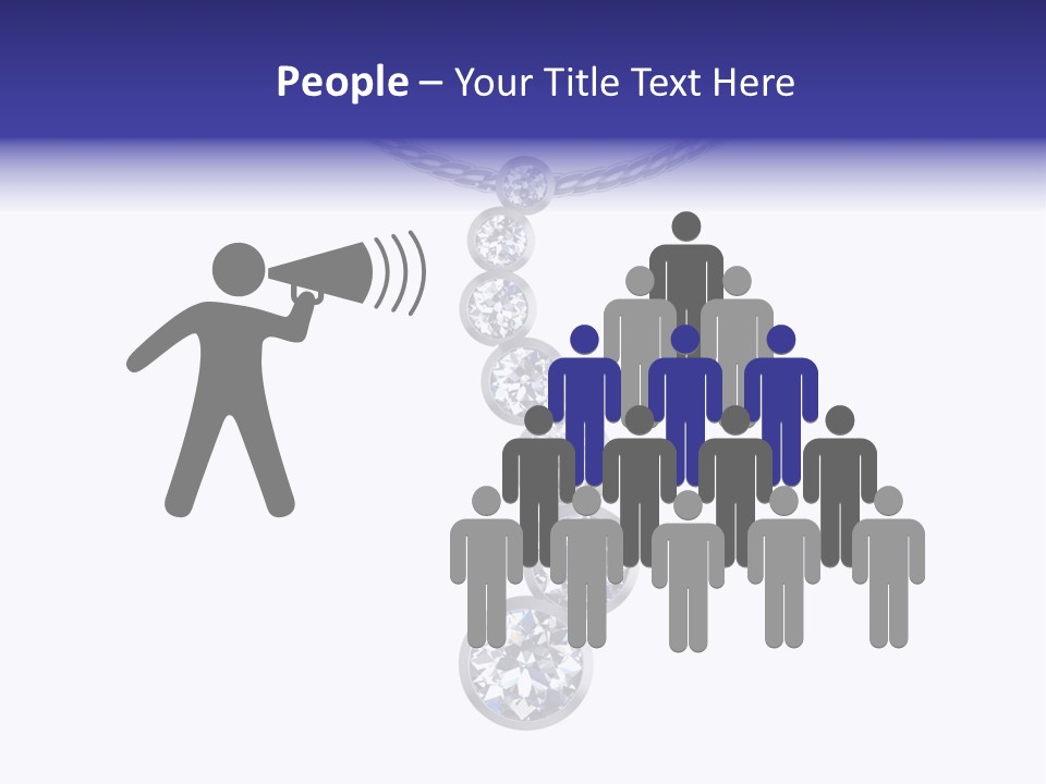 Bead Neck Stone PowerPoint Template