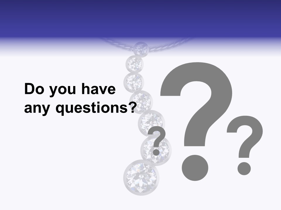 Bead Neck Stone PowerPoint Template