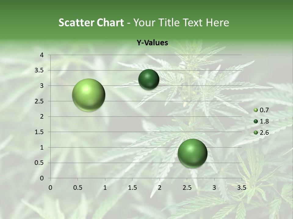 A Plant With Green Leaves Is Shown In This Powerpoint Presentation PowerPoint Template