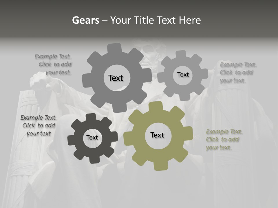 Orange Organic Root PowerPoint Template