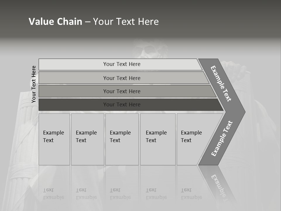 Orange Organic Root PowerPoint Template