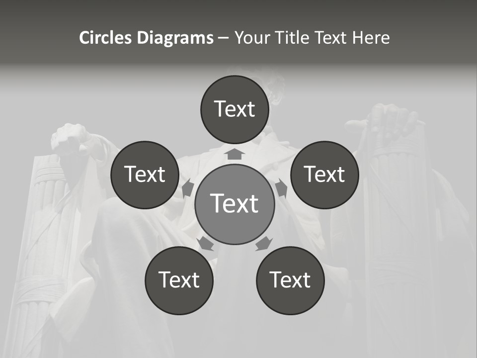 Orange Organic Root PowerPoint Template